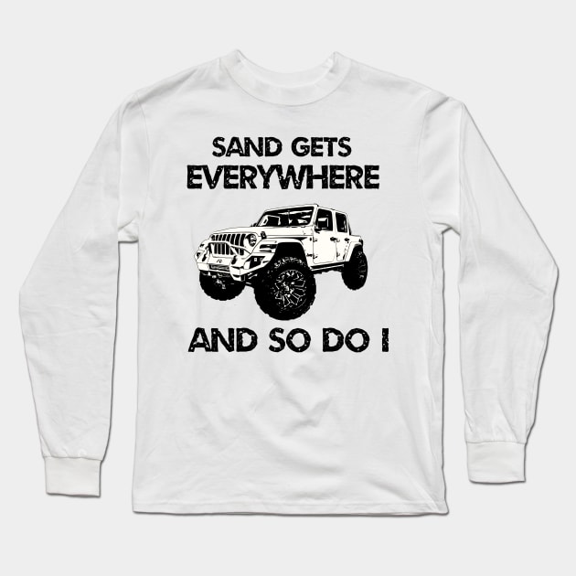 Desert rally Long Sleeve T-Shirt by ETTAOUIL4